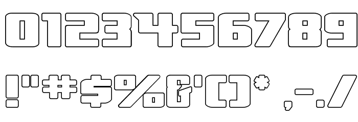 Broad Daylight フォント その他の文字