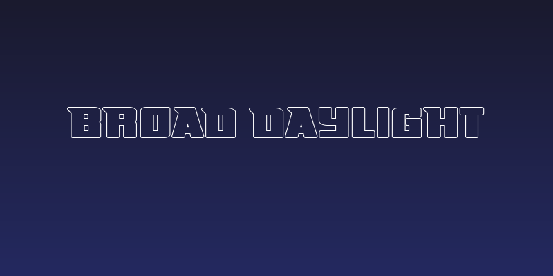 Broad Daylight Social Header