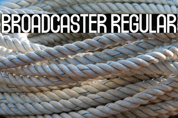 Broadcaster Regular Example 1