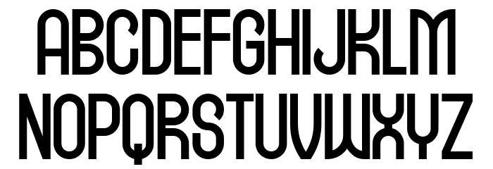 Broadcaster Regular フォント 小文字