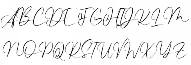 Broadloom Font UPPERCASE