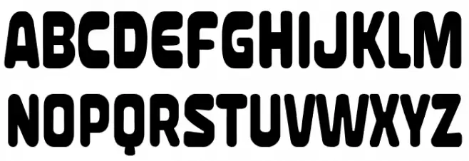 Broadly Similar Regular Schriftart Groß