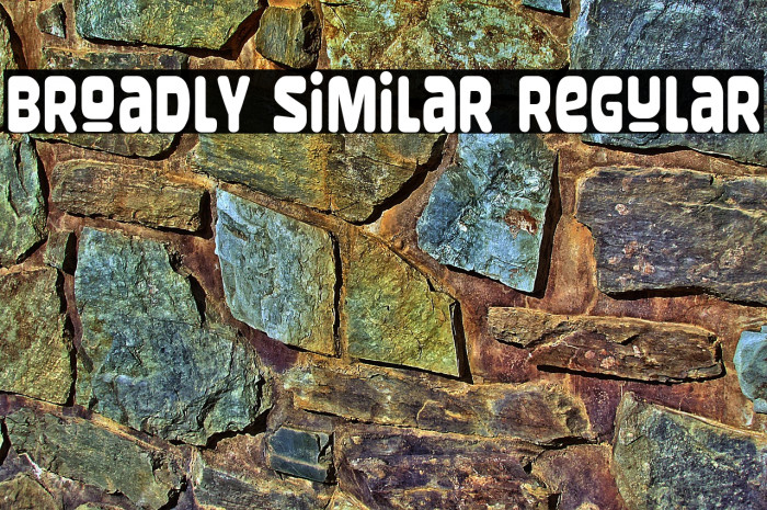 Broadly Similar Regular Example 2