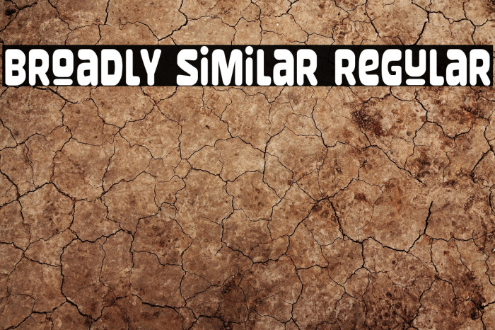 Broadly Similar Regular Example 3