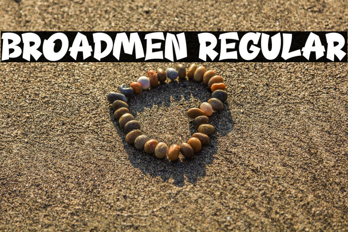 Broadmen Regular Example 3