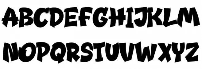 Broadmen Regular फ़ॉन्ट लोअरकेस