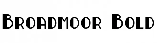 Broadmoor Bold  لخطوط تنزيل