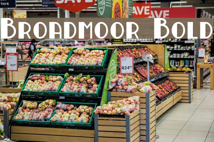 Broadmoor Bold Example 2