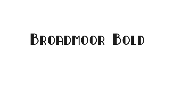 Broadmoor Bold Logo