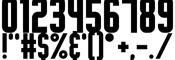 Broadsheet Bubble Font OTHER CHARS