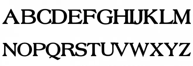 Broadsheet LDO Bold Schriftart Groß