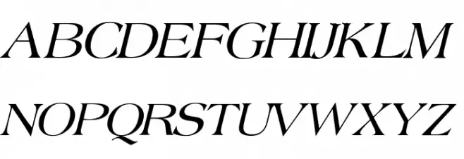 Broadsheet LDO Italic Polices MAJUSCULES
