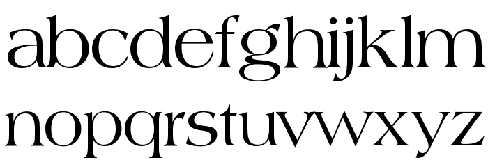 Broadsheet LDO Font LOWERCASE