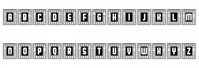 Broadway Capitals Light Regular 字体 大写