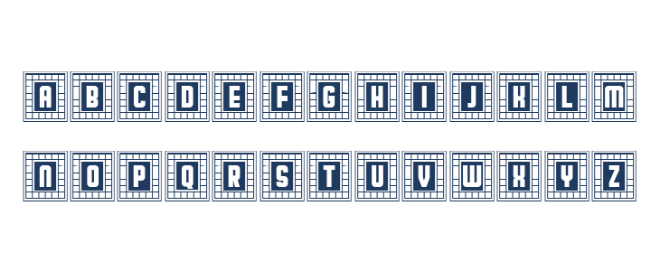 Broadway Capitals Light Regular Lowercase