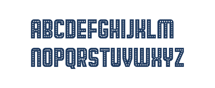 Broadway Regular Lowercase