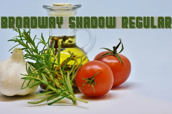 Broadway Shadow Regular Example 1
