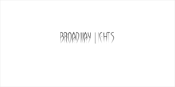 Broadway lights Logo