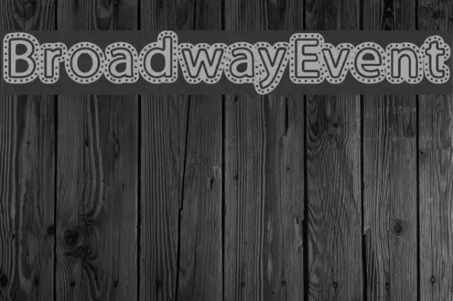 BroadwayEvent फ़ॉन्ट examples
