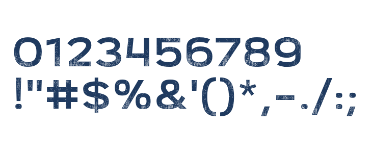 Broadwell-Distressed Other Characters