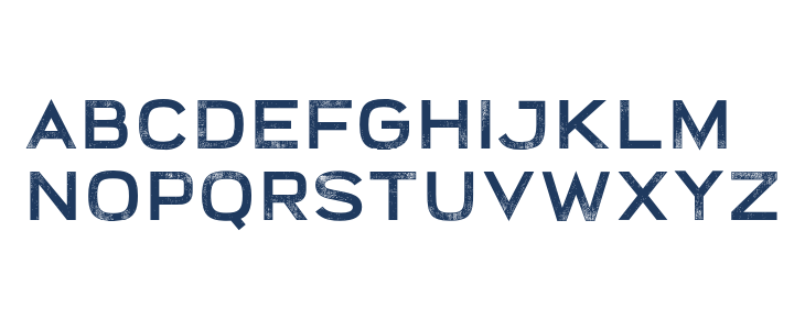 Broadwell-Distressed Uppercase