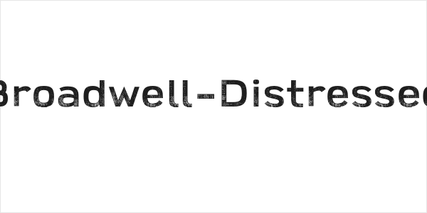 Broadwell-Distressed Logo