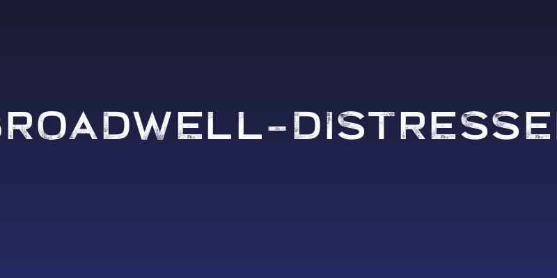 Broadwell-Distressed Social Header