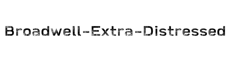Broadwell-Extra-Distressed  baixar fontes gratis