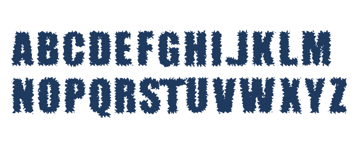 Brocaine Decade Uppercase