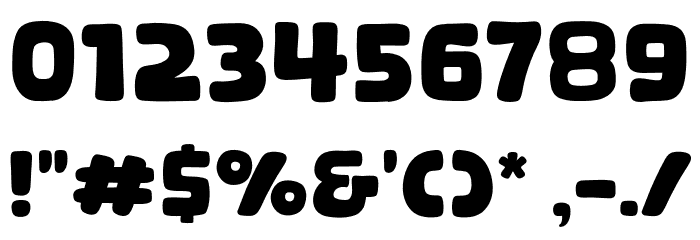 Brocats Font OTHER CHARS