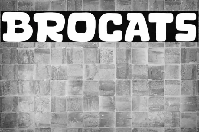 Brocats Font examples