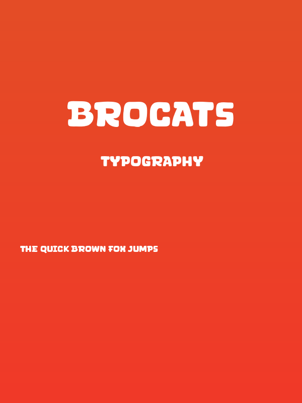 Brocats Poster