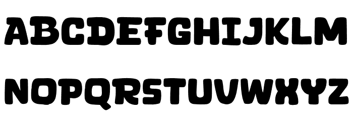 Brocats Font LOWERCASE