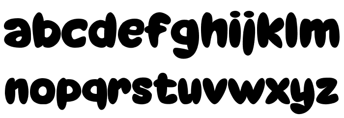 Brocil Font LOWERCASE