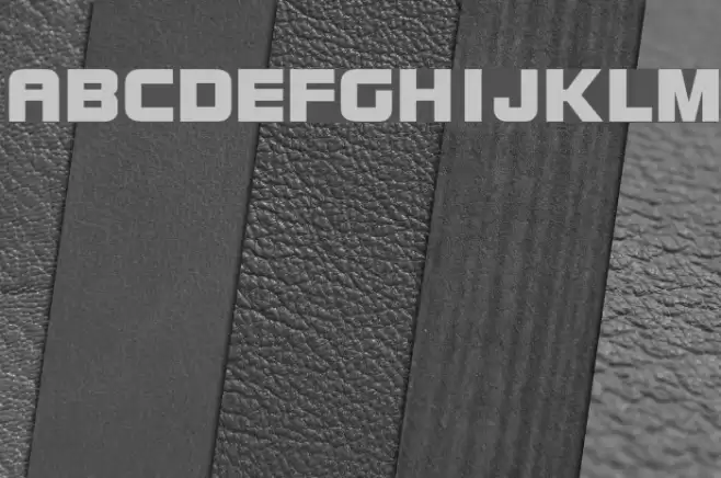 Brock Bold Fonte examples