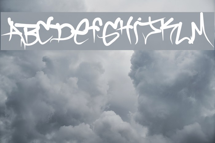 Brock Vandalo Font examples