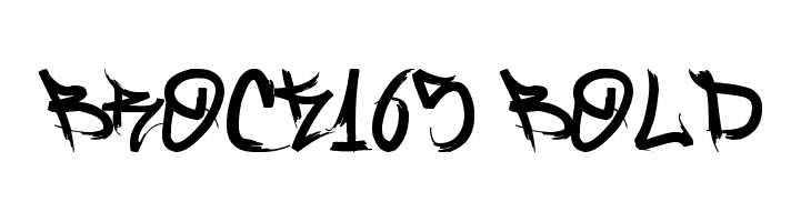 Brock165 Bold फ़ॉन्ट