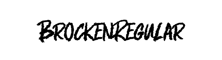 Brocken Regular  नि: शुल्क फ़ॉन्ट्स डाउनलोड