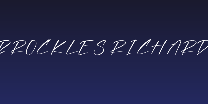 Brockles Richard Social Header