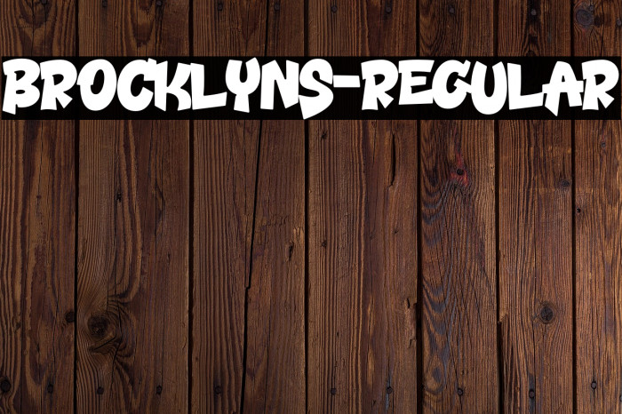 Brocklyns-Regular Example 2