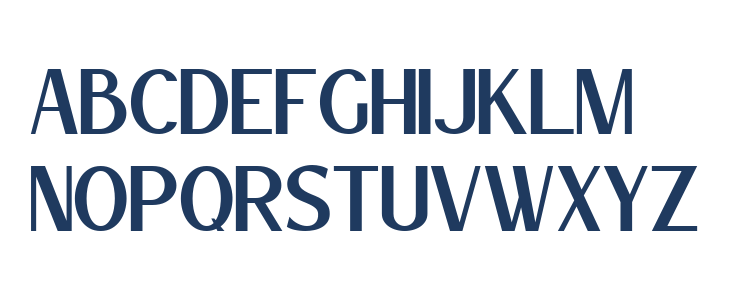 Broclen Regular Uppercase