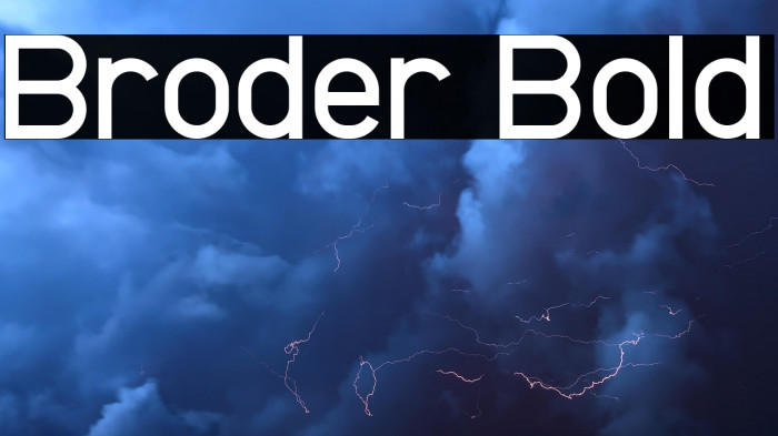 Broder Bold Example 2