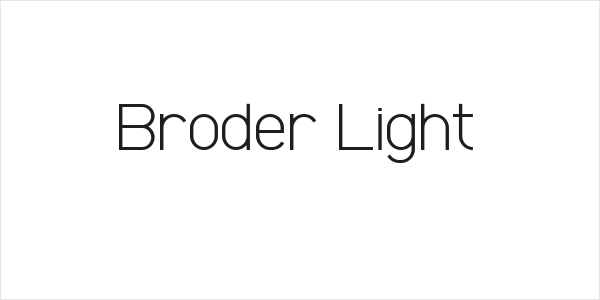 Broder Light Logo