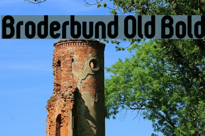 Broderbund Old Bold Example 3