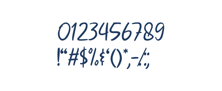 Broderick-Regular Other Characters