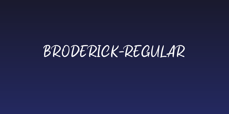 Broderick-Regular Social Header