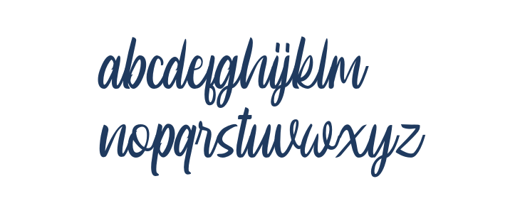 Broderick-Regular Lowercase