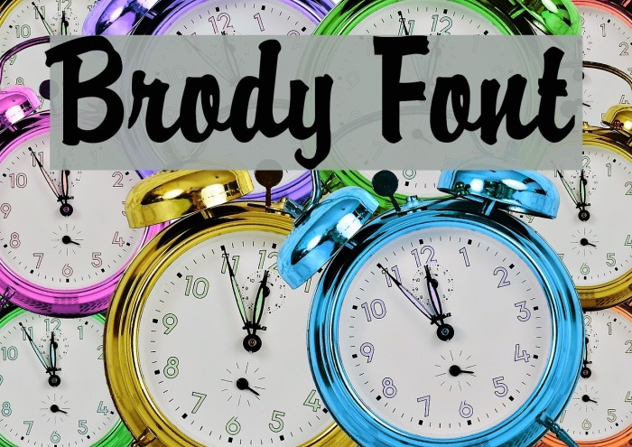 Brody Fonte examples
