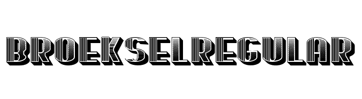 Broeksel Regular  Frei Schriftart Herunterladen