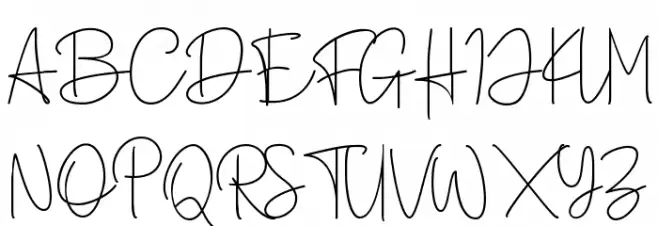 Broetown Signature Шрифта ВЕРХНИЙ